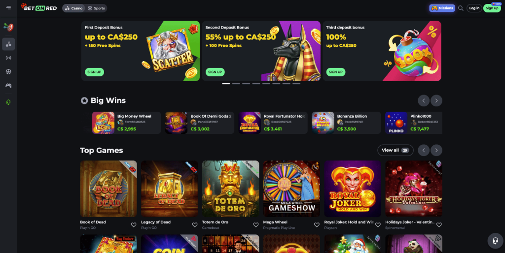 BetOnRed Casino Slots