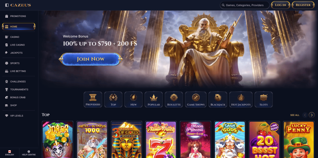 Cazeus Casino Canada