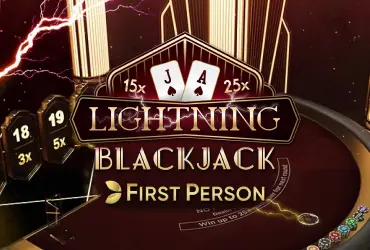 First Person Lightning Blackjack