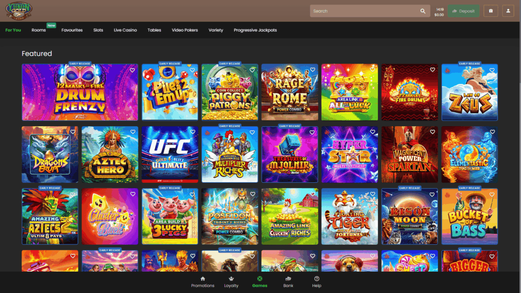 Yukon Gold casino Canada