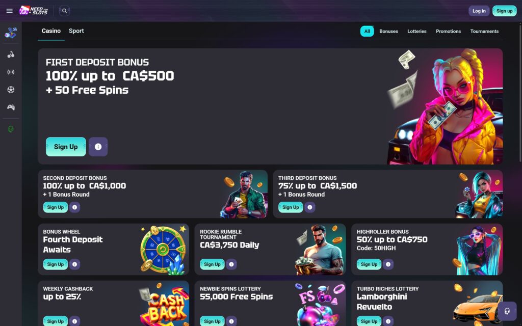 Need for Slots casino bonuses