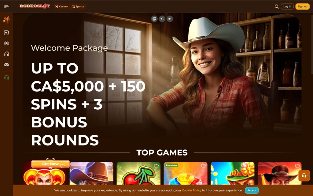 RodeoSlot casino Canada