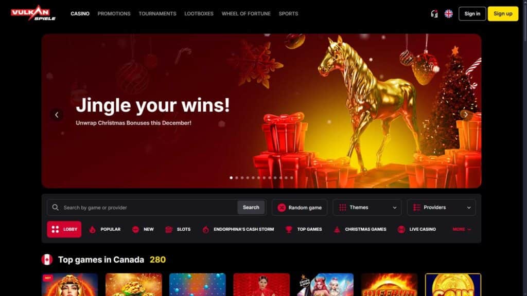 Vulkan Spiele casino Canada