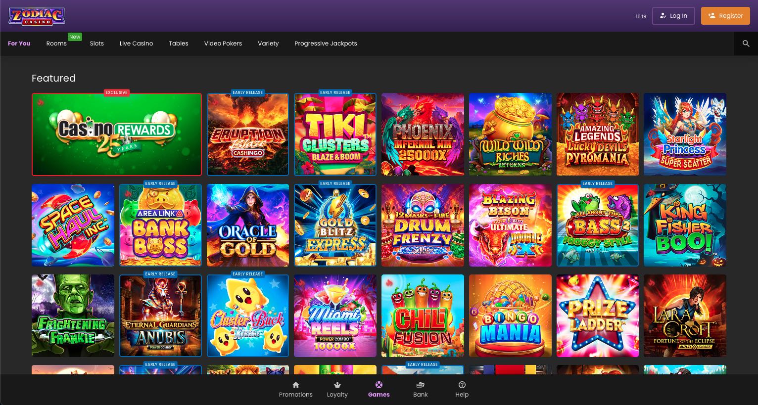 Zodiac casino Česká republika