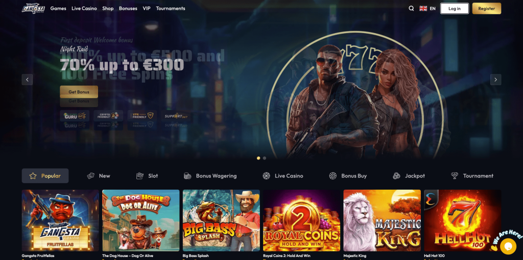 Gangsta casino Česká republika