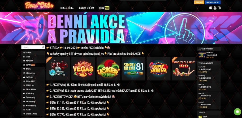 Gapa Herna casino bonusy