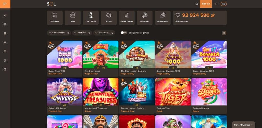 Sol hrací automaty