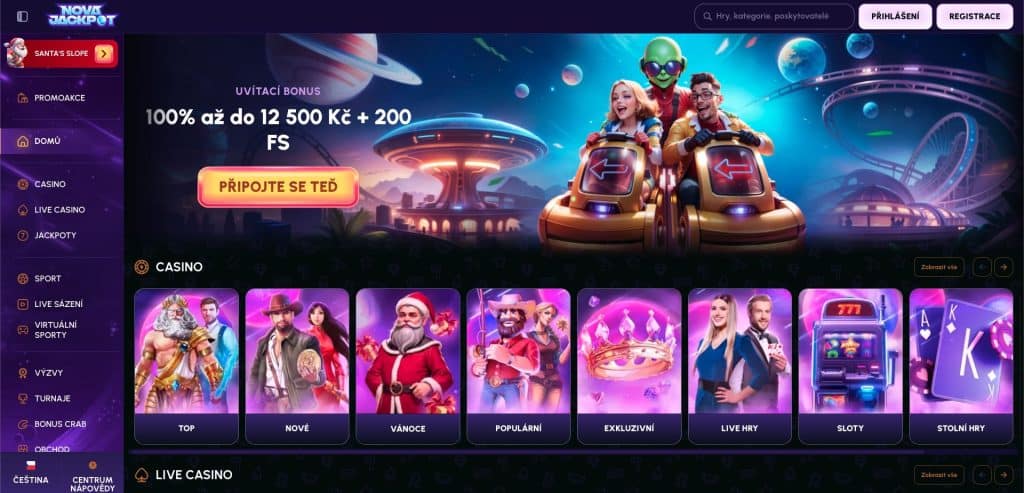Nova Jackpot casino Česká Republika