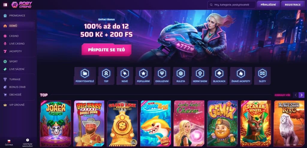 Roby casino Česká republika