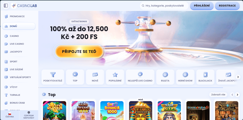 CasinoLab casino Česká republika