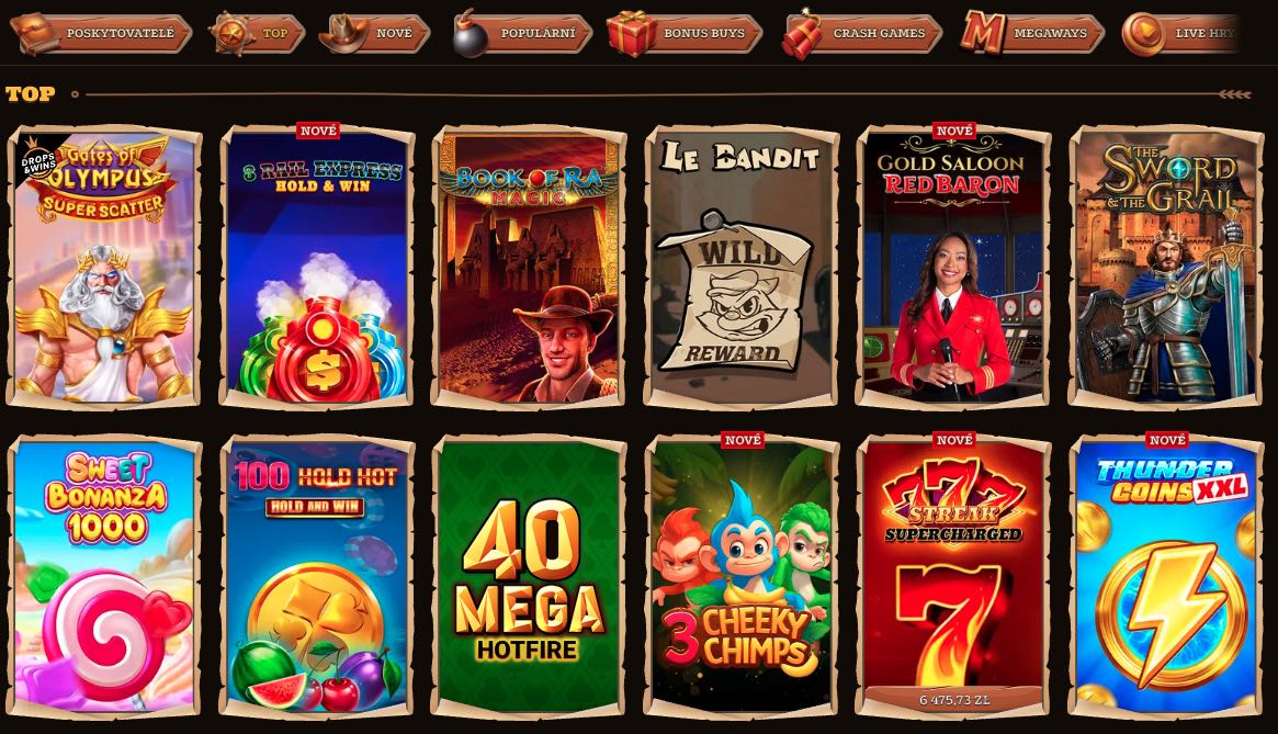 Lizaro hrací automaty