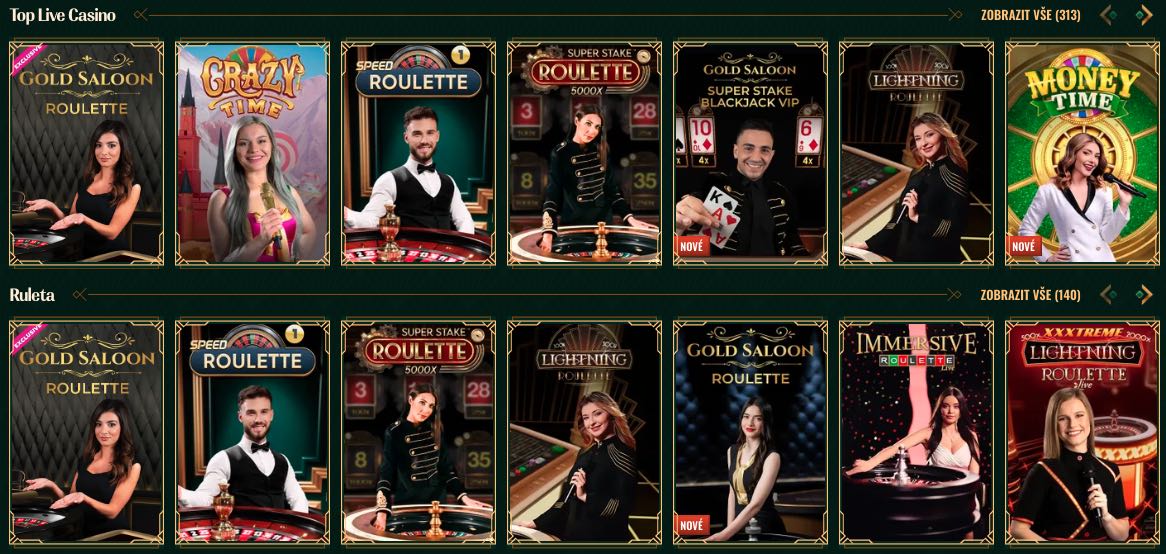 Casino s živými dealery