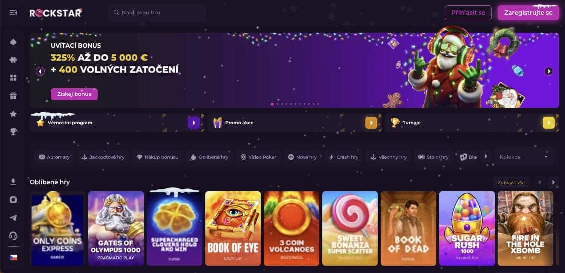 Rockstar casino Česká Republika