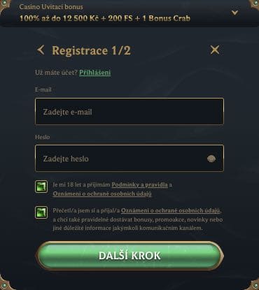 Talismania casino registrace