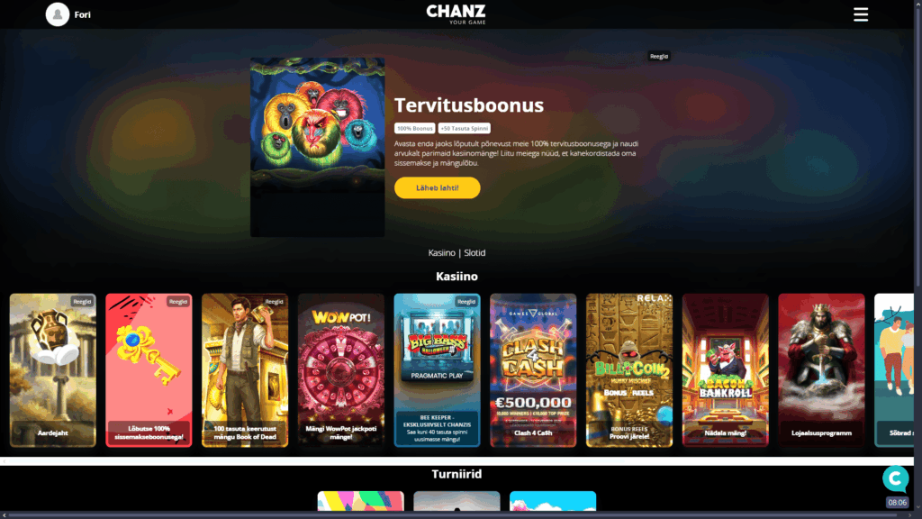 Chanz kasiinokampaaniad