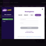 Jalla kasiino registreerimine