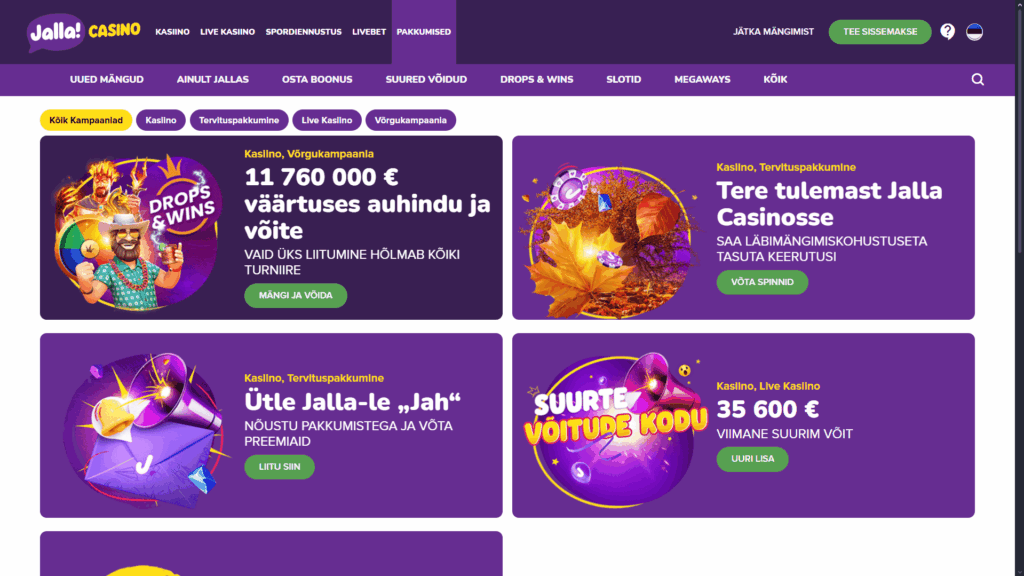 Jalla kasiinokampaaniad