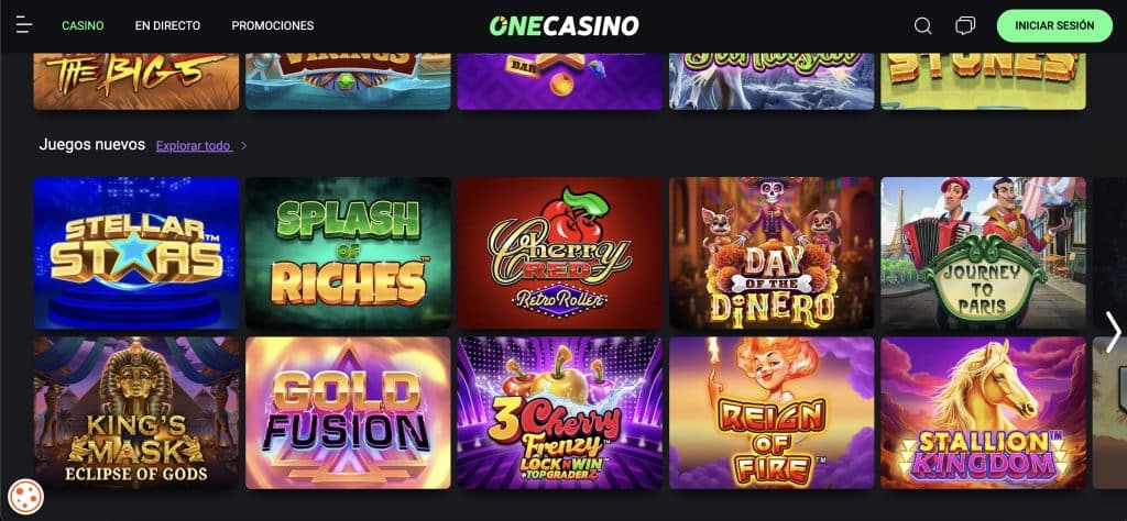 onecasino juegos