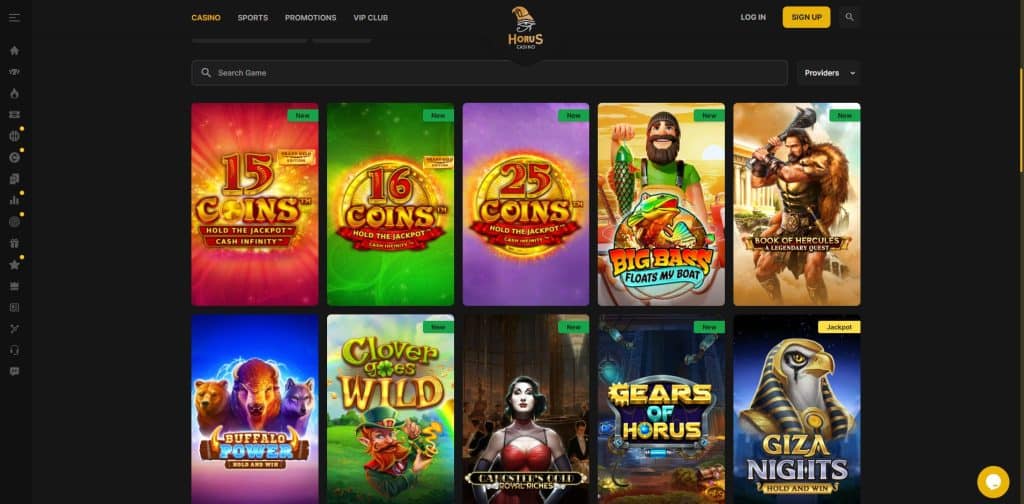 horus casino Φρουτάκια