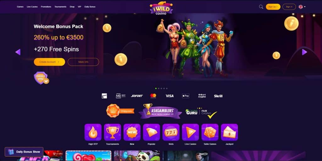 iwild casino