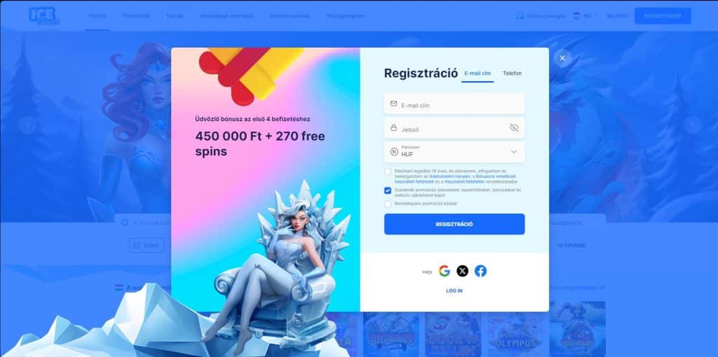 icecasino regisztracio