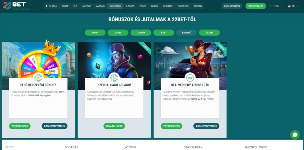 22bet promociok