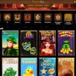 amunra nyerogepes jatekok