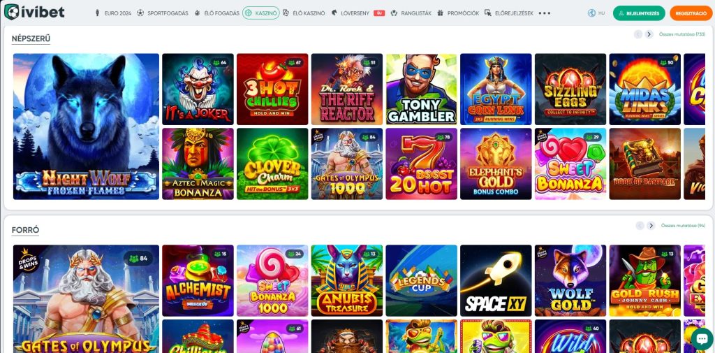 ivibet nyerogepes jatekok