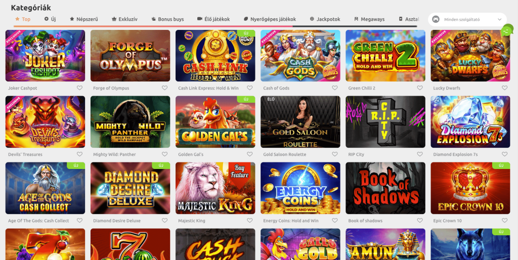 Cadoola Casino Nyerőgépek