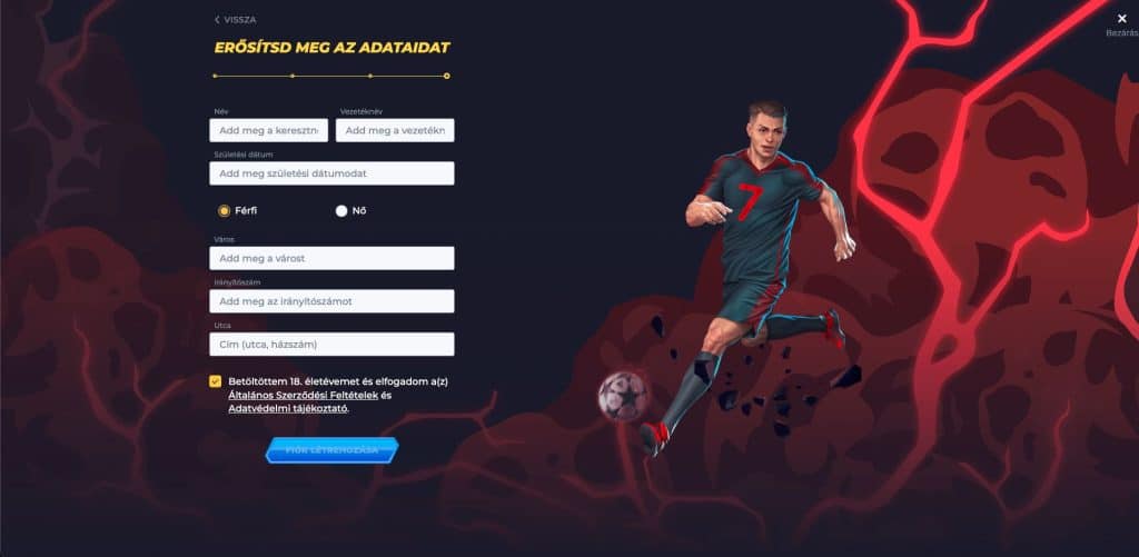 Powbet Casino regisztráció