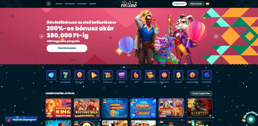 Rollino Casino Magyarország