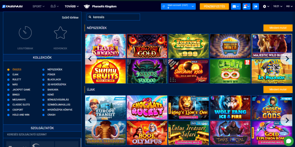 FairPari Casino Magyarország