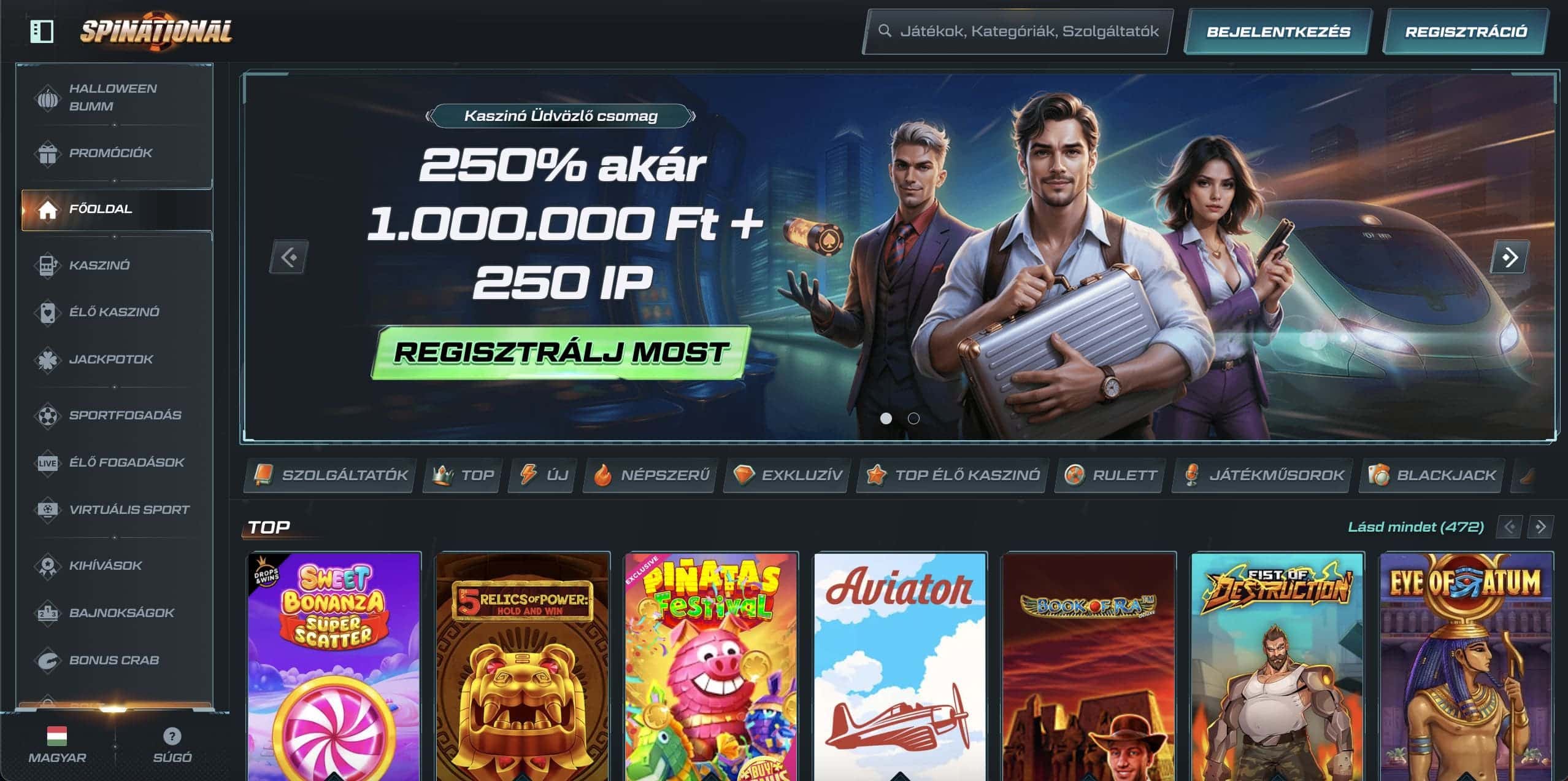 Spinational Casino Magyarország