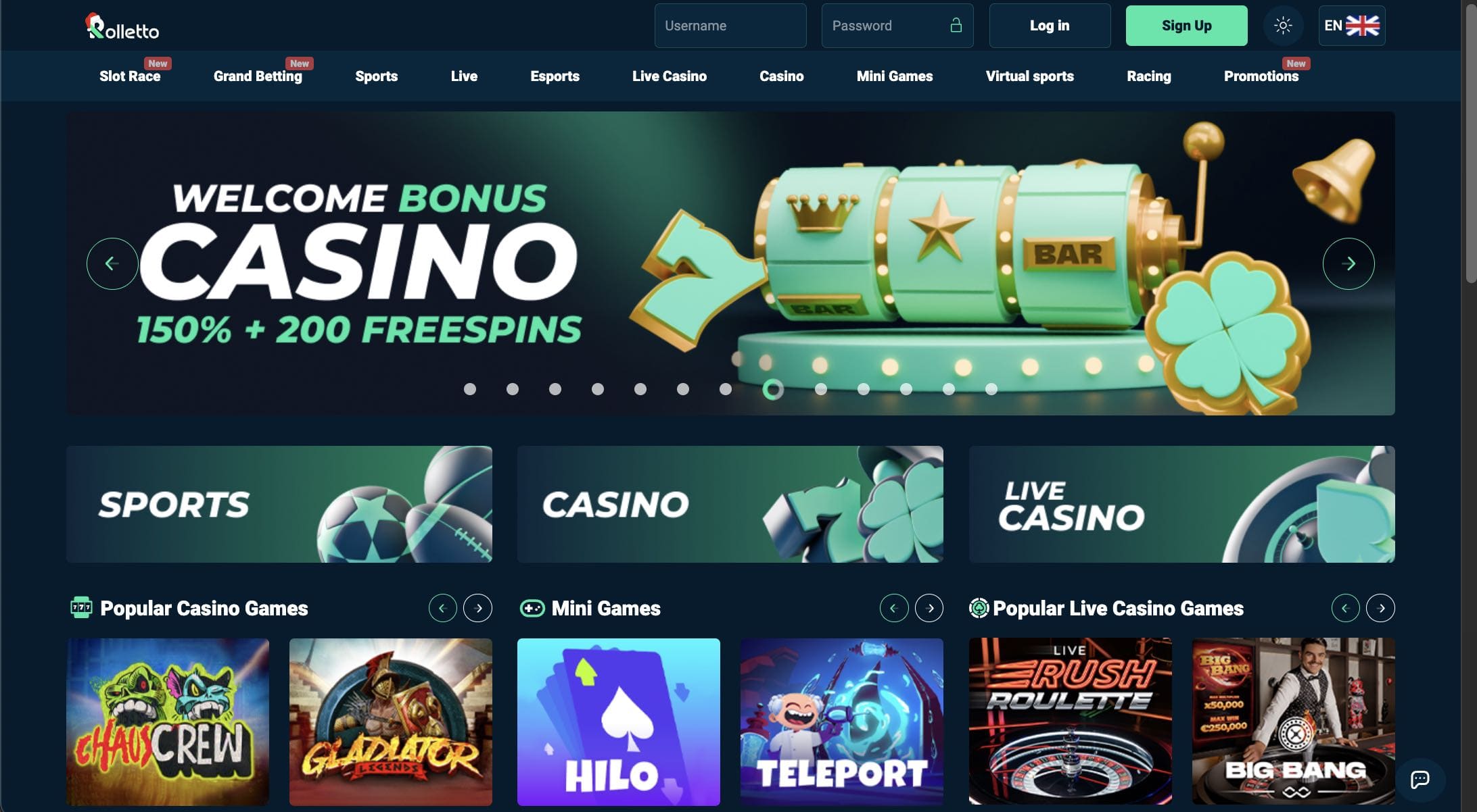 Rolletto Casino Magyarország