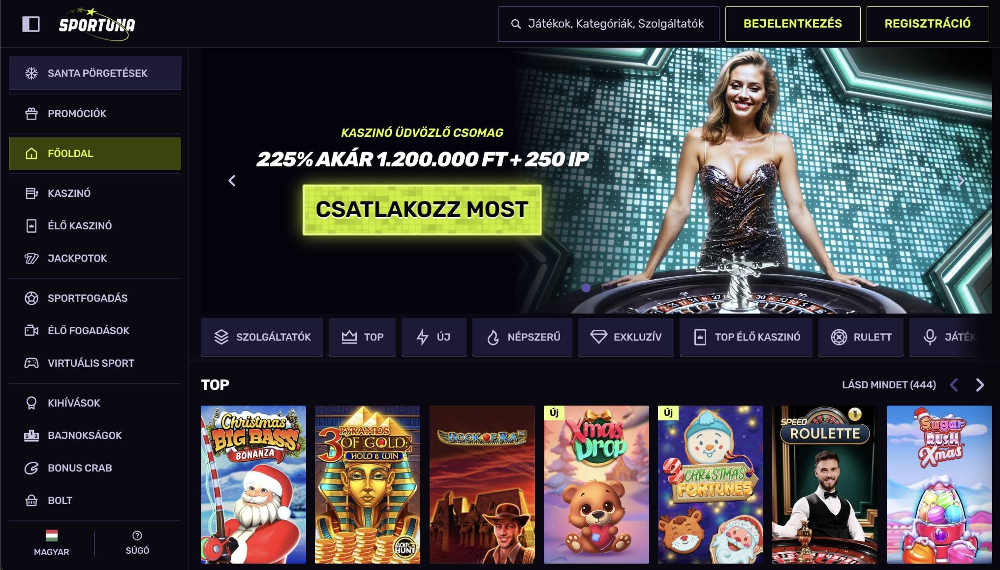 Sportuna Casino Magyarország