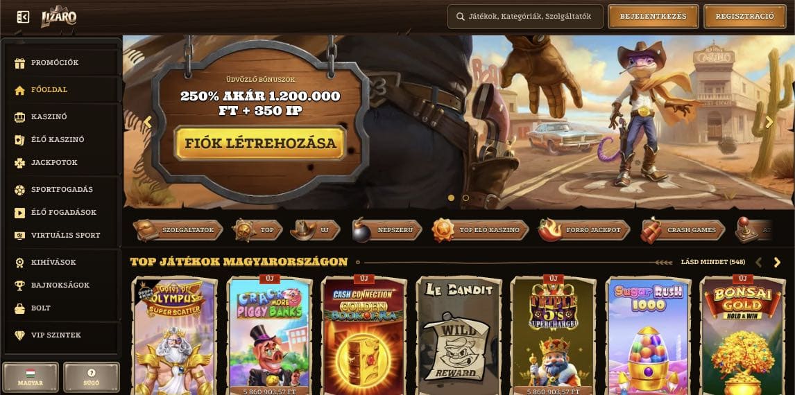 Lizaro Casino Magyarország