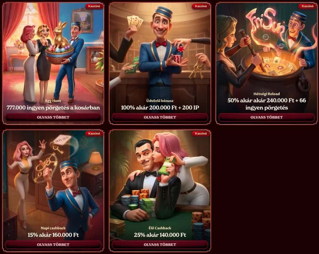 Casoola casino bónuszok