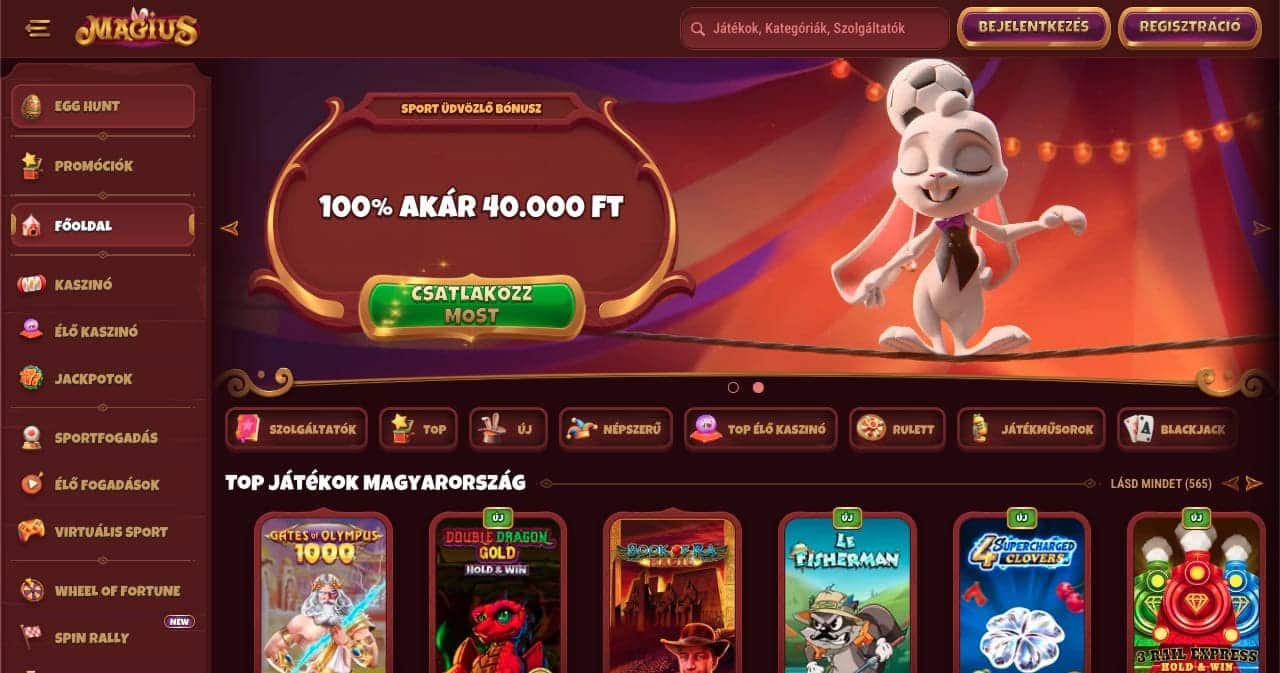 Magius casino Magyarország