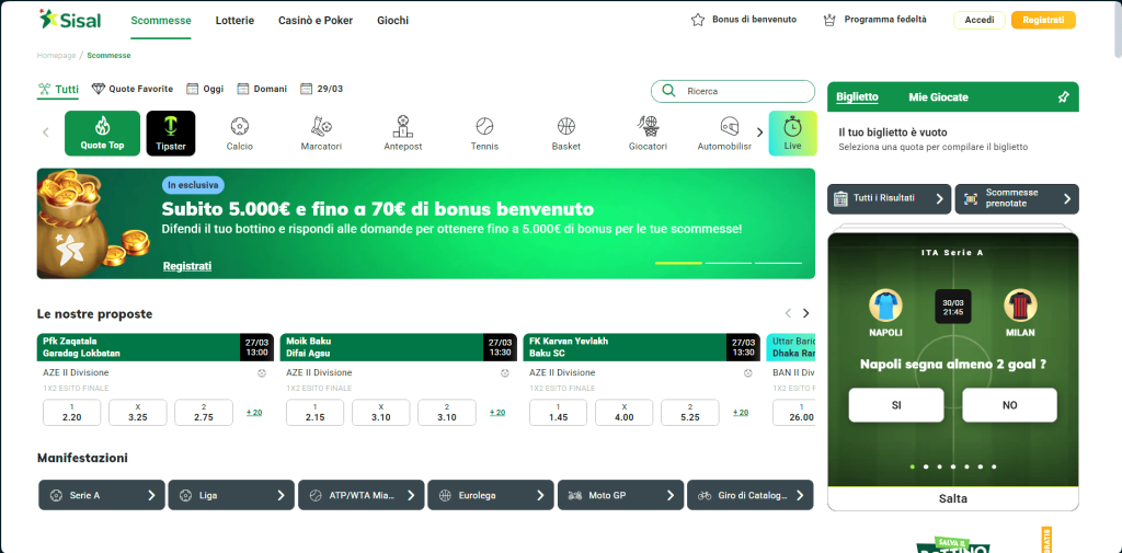 Scommesse sportive