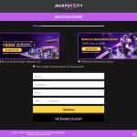 Registrazione al casinò Jackpot City