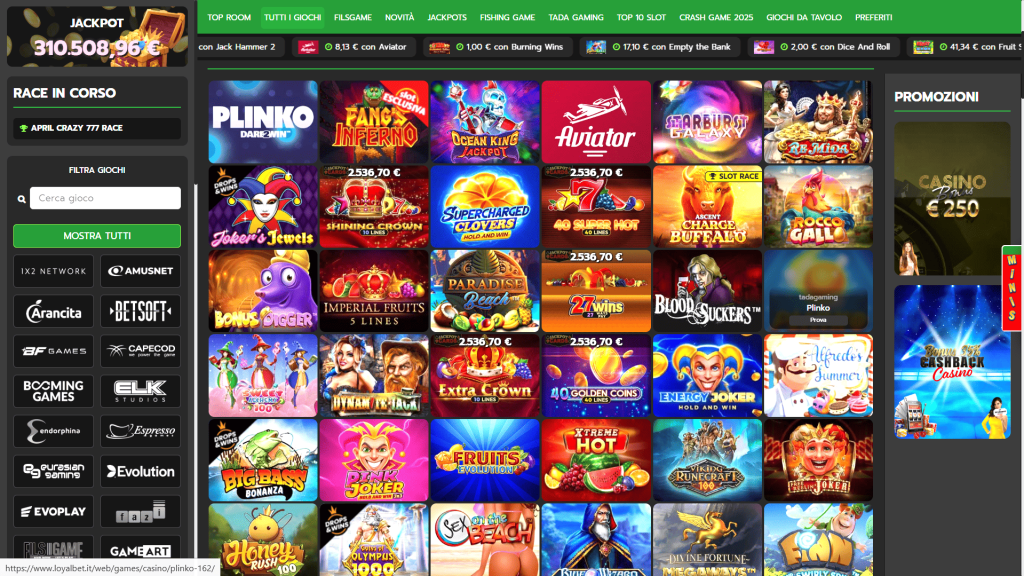 Slot del casinò Loyalbet