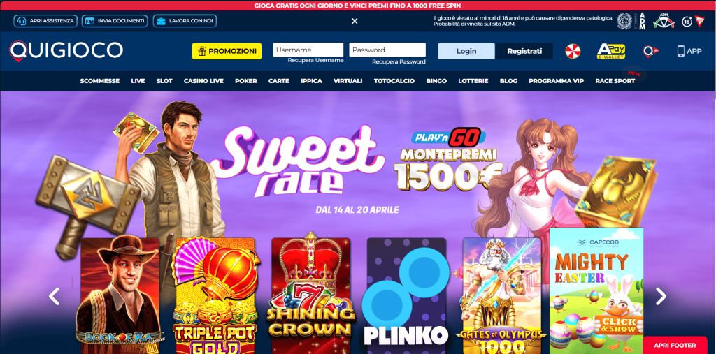 Quigioco casinò Italia