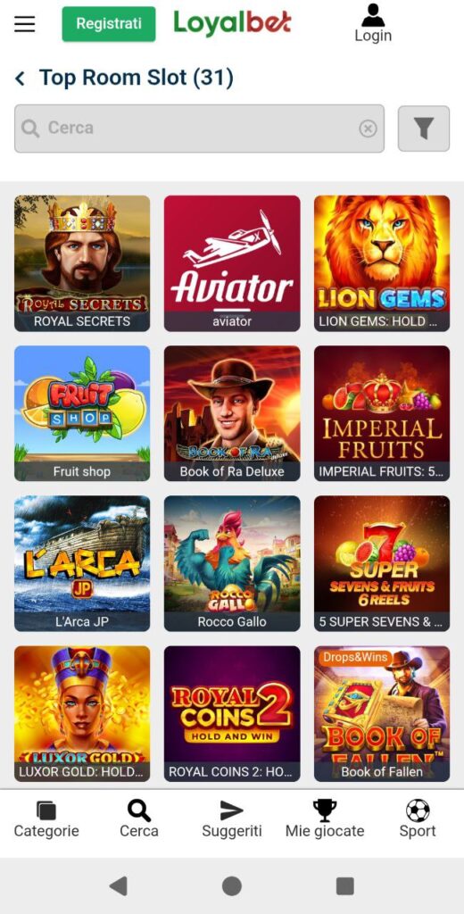 loyalbet casino mobile slot