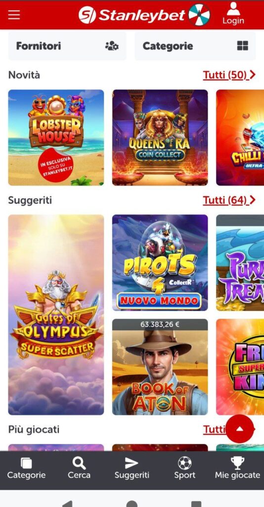 stanleybet casino mobile slot