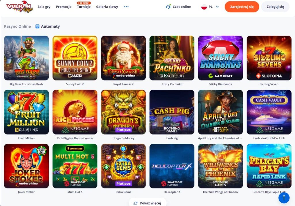 Vulkan Vegas Casino sloty