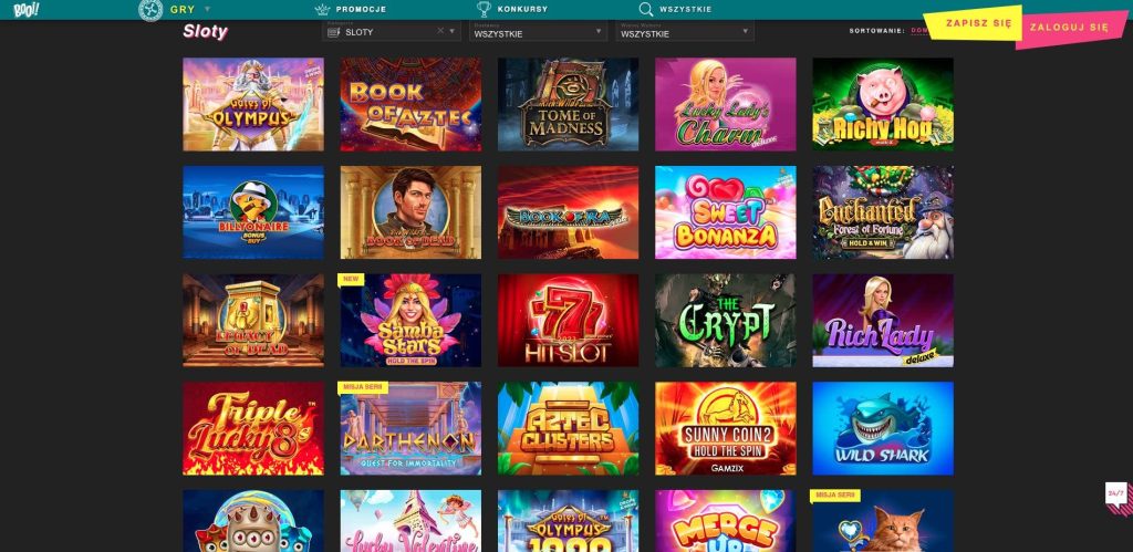 Booi casino automaty do gier