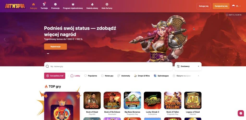 HitnSpin casino oficjalna strona