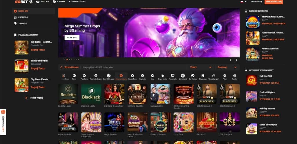 ggbet kasyno na zywo