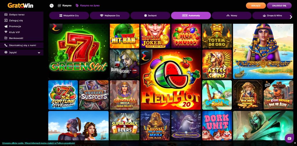 gratowin sloty