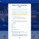 spin city Rejestracja